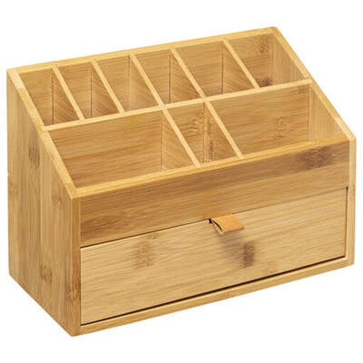 5five Bambus- und Leder-Organizer