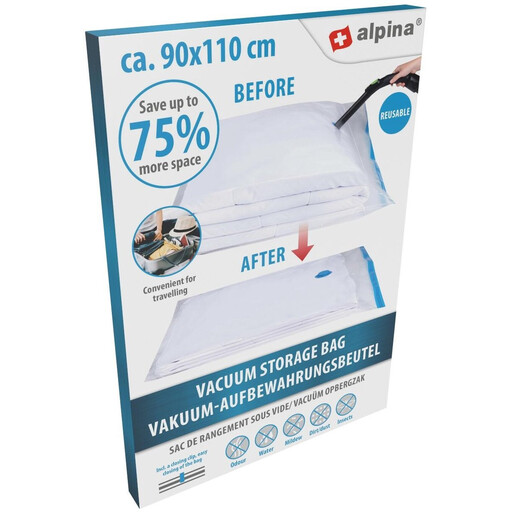 Alpina Vacuüm Opbergzak - 90 x 110 cm