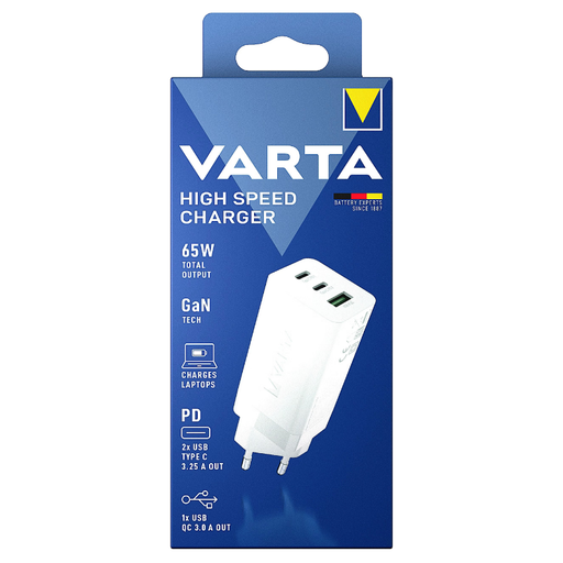 VARTA HIGH SPEED CHARGER 65W