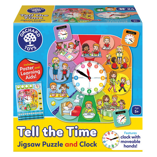 Orchard Toys Tell the Time 24 Piece Puzzle