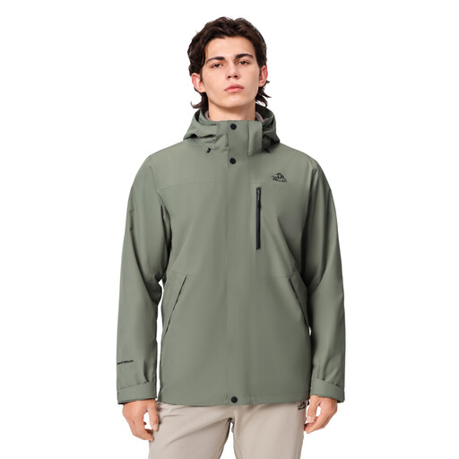 PELLIOT Fleece-lined jacket for Man Green XXL
