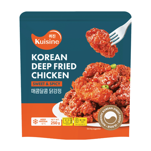 Kuisine Microwavable Sweet & Spicy Korean Fried Chicken 250 g