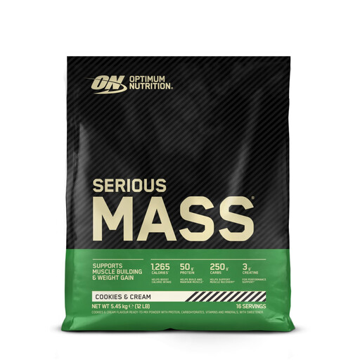 Optimum Nutrition Serious Mass - 5450 g - Cookies & Cream