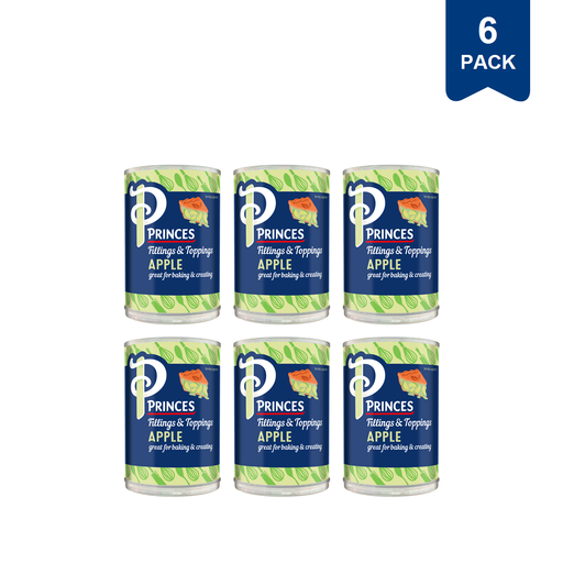 Princes Apple Fruit Filling 395g 6 Packs
