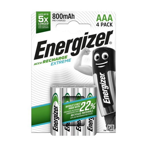Energizer Recharge Extreme AAA Akkus