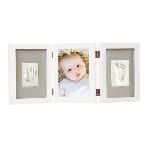 DOOKY Triple Frame Baby Handprint and Footprint Set