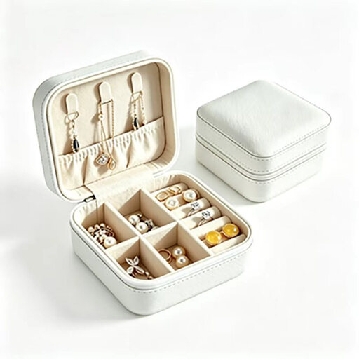 Coffret à bijoux JU7CER, boîte de rangement pour bijoux