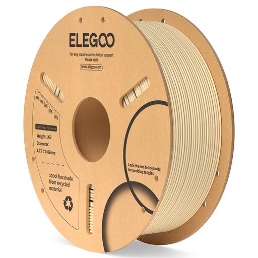 Elegoo PLA Filament 1kg Paper Spool-Beige