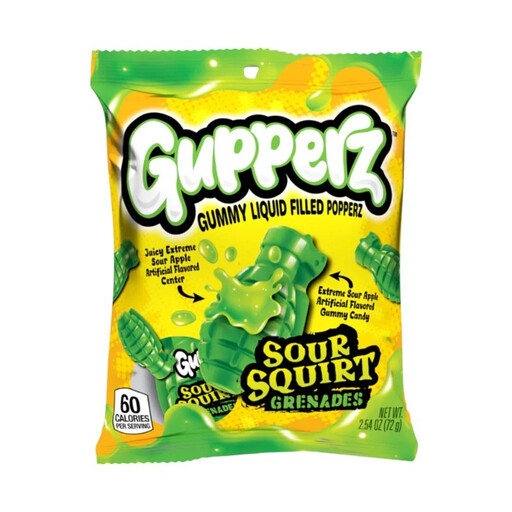 CANDY GUPPERZ Sour Squirt Grenades