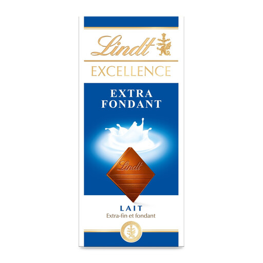 100 g Lindt Excellence Extra Creamy milk chocolate bar