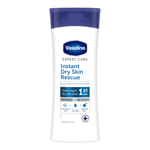 Vaseline Expert Care Body Lotion Instant Dry Skin Rescue 400ml