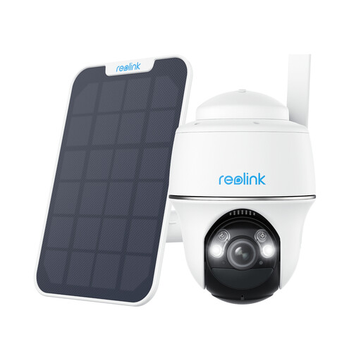 REOLINK G430 – 4MP Pan-Tilt 4G LTE Surveillance Camera – White – With Solar Panel