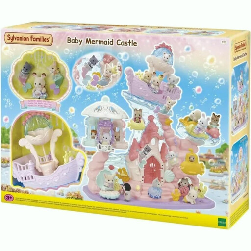 Sylvanian Families Baby Mermaid Castle