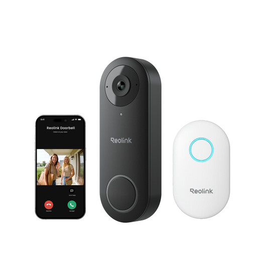 Reolink D340W 2K 5MP Wired Wi-Fi Video Doorbell with Chime