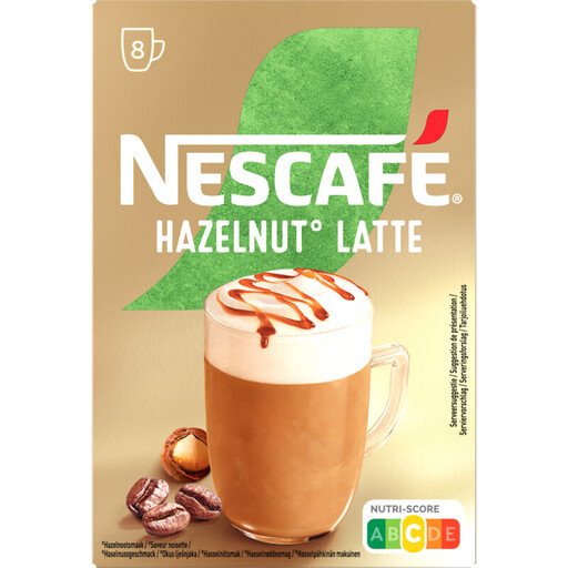 Nescafe Gold Hazelnut Latte Macchiato 8 sticks