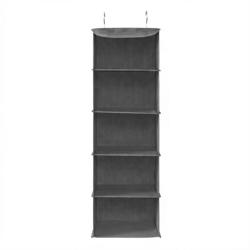 JOYFURNOS Closet Hanging Shelves, Foldable Clothes Storage Organiser