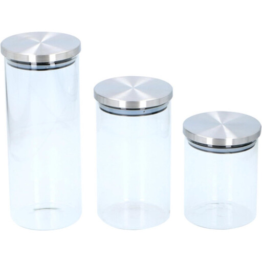 Alpina Glazen Voorraadpotten Set