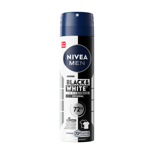 NIVEA MEN Deo Spray Black & White 150 ml