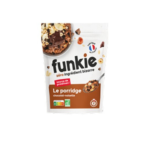 Funkie Organic Chocolate Peanut Porridge 280G