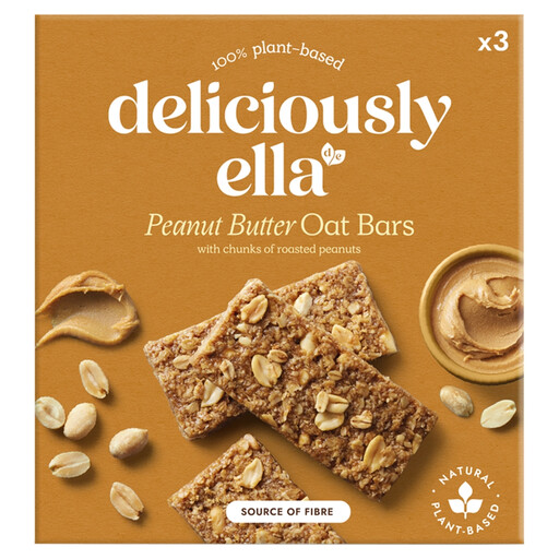 Deliciously Ella Baked Oat Bar Peanut Butter