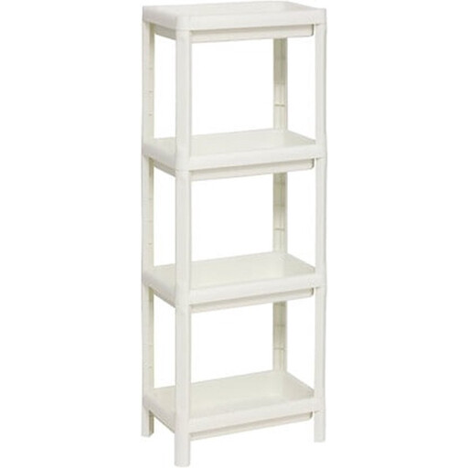 5five Badkamer Opbergrek - 4 Niveaus, Wit