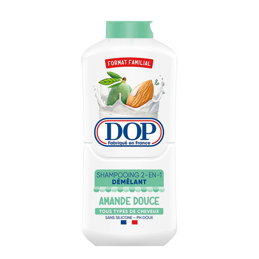 DOP Sweet Almond 2-in-1 Detangling Shampoo Family Size 500ml