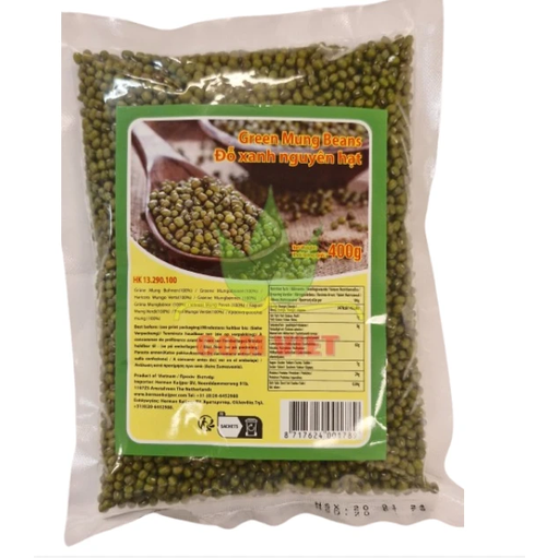 VN Green Mung Beans/Dau Xanh Nguyen Vo 400g