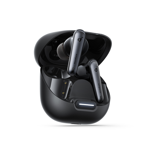 Soundcore Liberty 4 NC Wireless In-Ear Headphones for Calls/Music, Bluetooth, Black