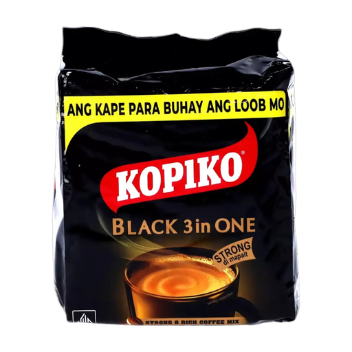 KOPIKO Coffee Black 3in1 10x25g