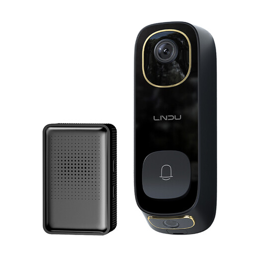 LNDU VD05 2K HD Dual PIR Motion Detection Video Doorbell