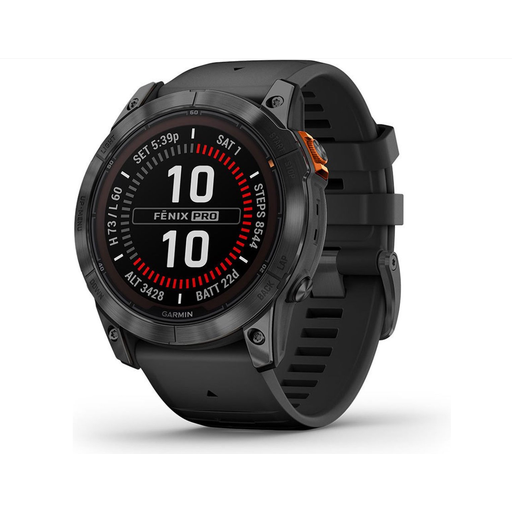 Garmin Fenix 7X Pro Solar GPS 51mm Graphite Band - Slate Grey