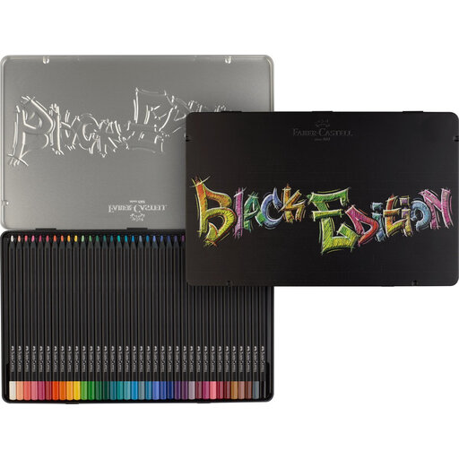 Faber-Castell Black Edition Colored Pencil Set - 36 Pack