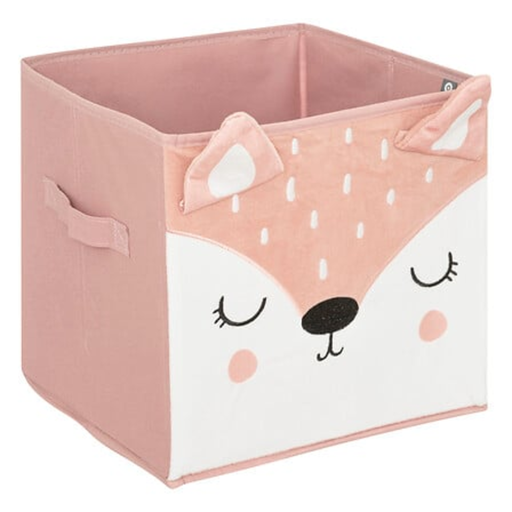 Bestickte Aufbewahrungsbox mit Hirschmotiv