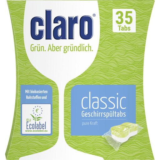 Claro Dishwasher Tablets Öko Classic