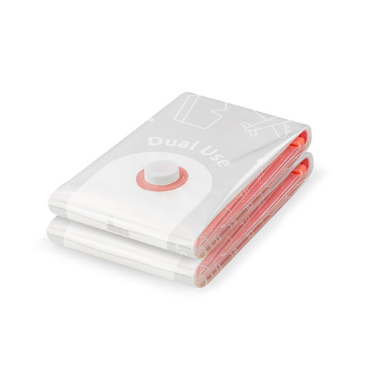 Set of 2 COMPACTOR Vac & Roll Vacuum Storage Bags