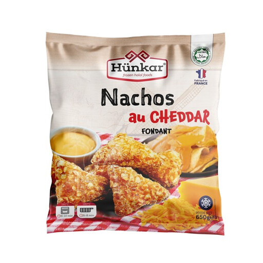 HÜNKAR Nachos with Cheddar 650g