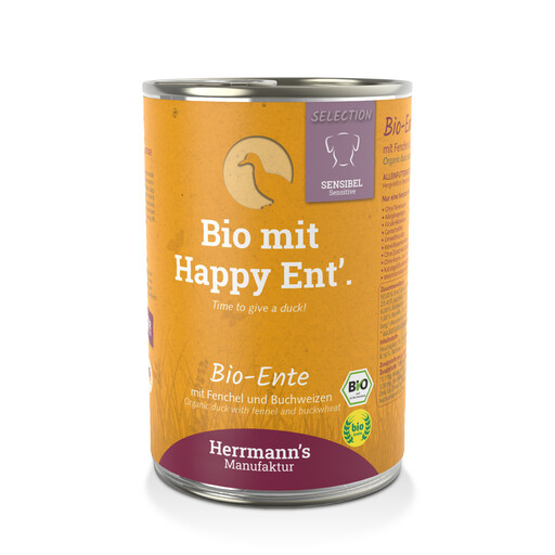 HERRMANN'S MANUFAKTUR Organic Sensitive Duck Feed 400g