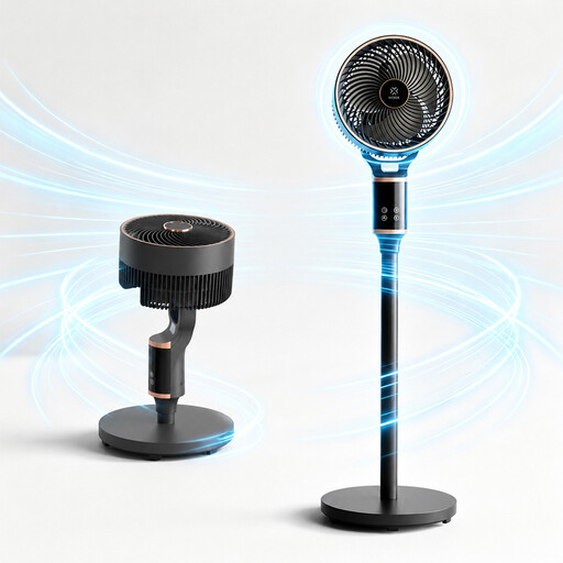 Woox MX0313 10-Inch Pedestal Circulator Fan