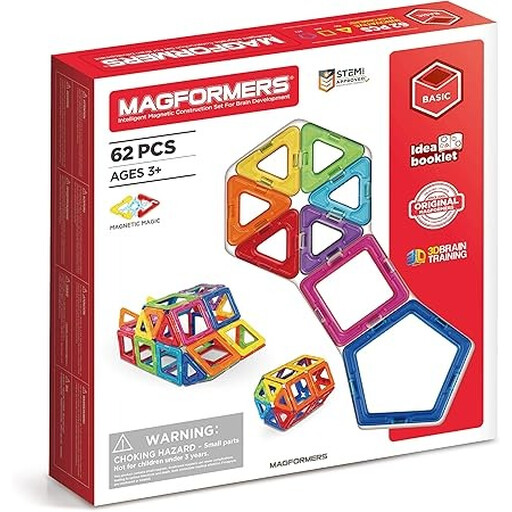 Magformers 62-Piece Building Set