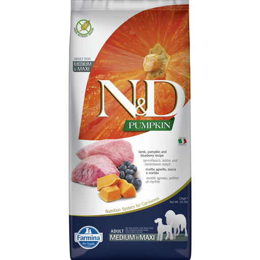 Farmina N&D Pumpkin Lamb Adult Medi/Maxi 12 kg