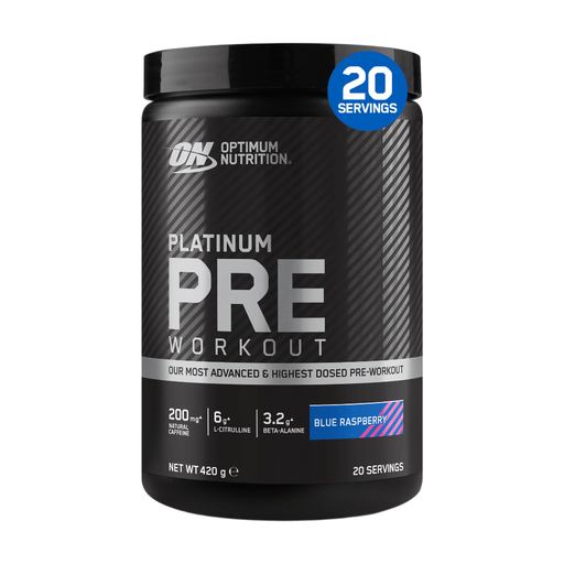 Optimum Nutrition Platinum Pre-Workout Blue Raspberry