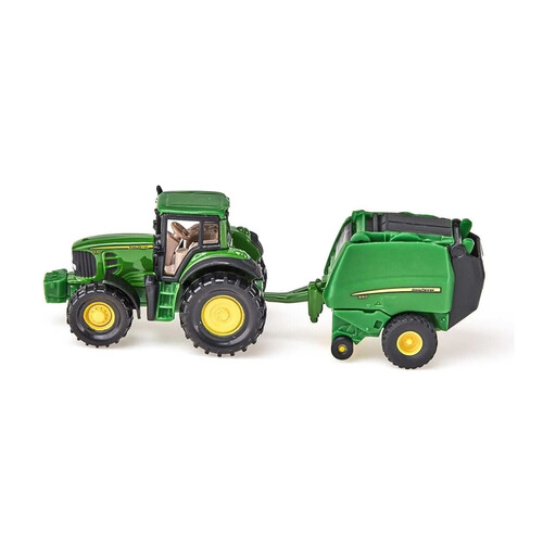 Siku 1665 John Deere Tractor with Baler
