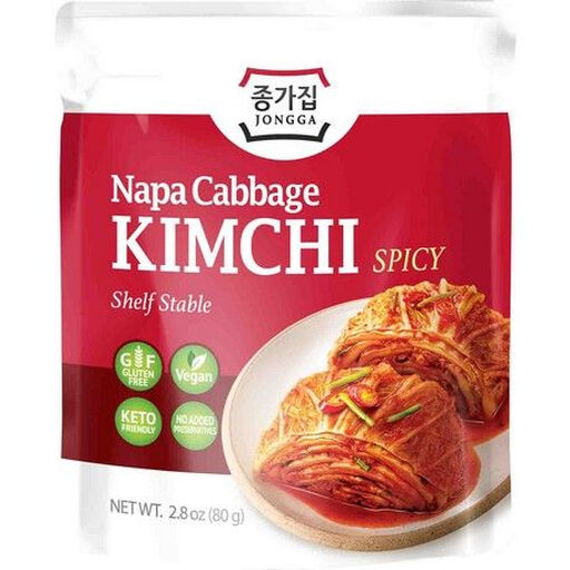 JONGGA Kimchi Napa Cabbage Cutted 80g