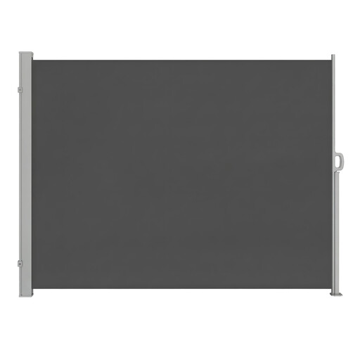 Ochama Extendable Side Shade, 200 x 350 cm Privacy Screen, Grey