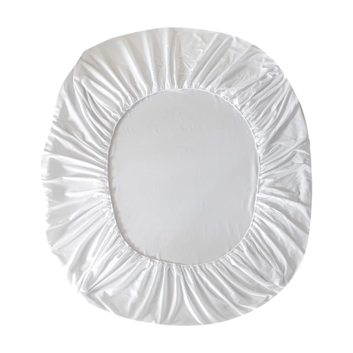 Good Nite Fitted Sheet, 160 x 200 cm, White Polyester