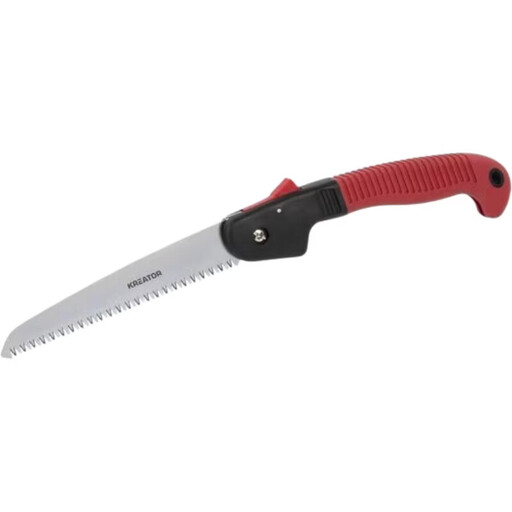 KREATOR KRTGR50020 Folding Pruning Saw - Max. Cutting Width 80 mm - Length 180 mm
