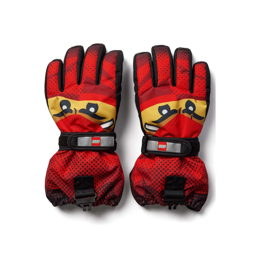 LEGO kidswear F?ustlinge LWAGAN 807 Rot