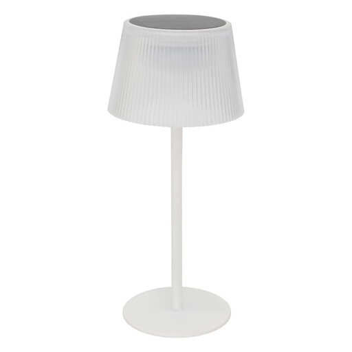 Katy Solar LED Table Lamp Height 30 cm White