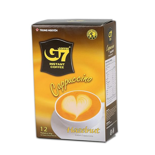 VN TN Inst Coffee G7 Cappuc Hazelnut