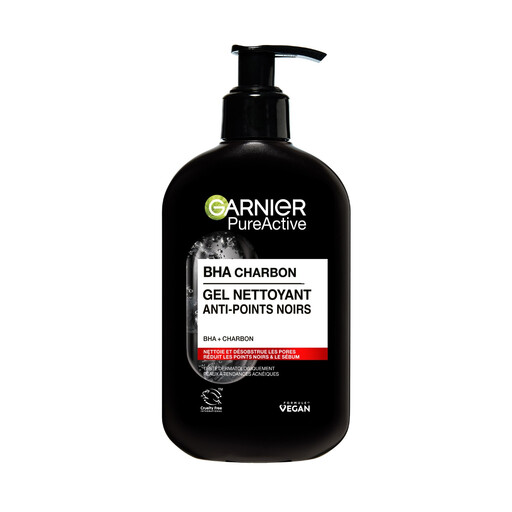 Garnier Deep Cleanser Carbon Pure Active Gel Front 250 ml